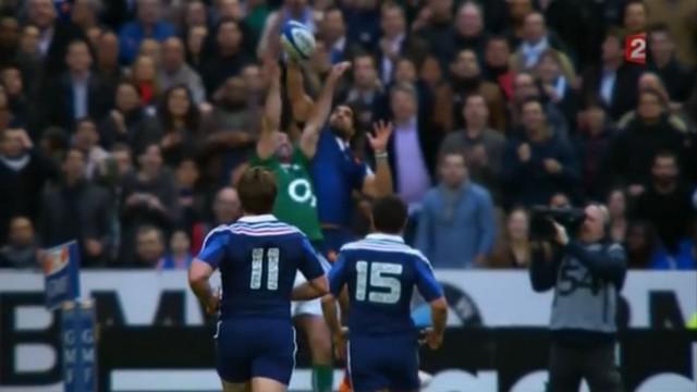 Le XV de France séduit mais échoue face à l’Irlande en 2014.