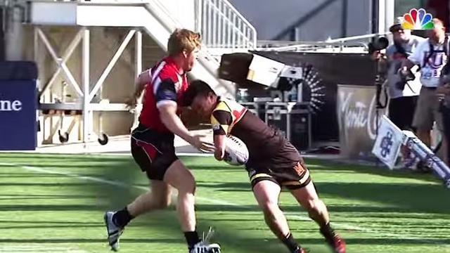 Maryland : Matt Reilly, rugbyman malgré un bras en moins.