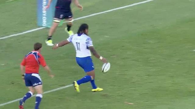 Samoa : Alesana Tuilagi était en grande forme contre les USA. 