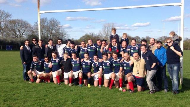 L'équipe des London French RFC, club historique des expatriés tricolores.