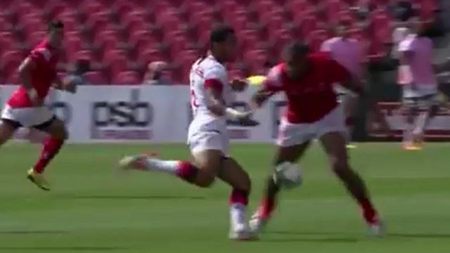 VIDEO. Pacific Nations Cup. Tonga - USA : Alipate Fatafehi éteint son adversaire avec un beau bouchon