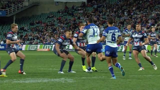 VIDEO. Rugby à XIII. Choc des titans entre Kane Evans et Sam Kasiano en NRL