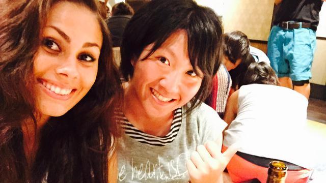 Cheyenne Dalverny au Japon avec les Tokyo Phoenix.