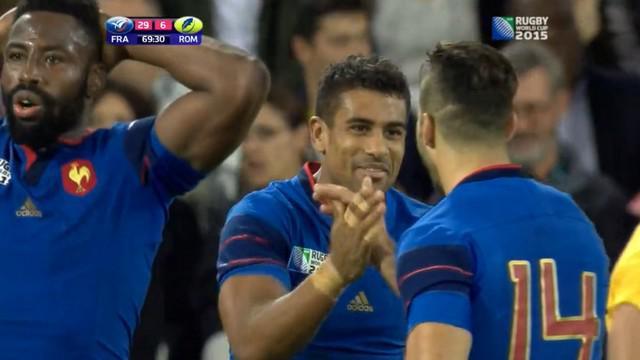 RESUME VIDEO. Coupe du monde. Le XV de France s'offre cinq essais face à la Roumanie