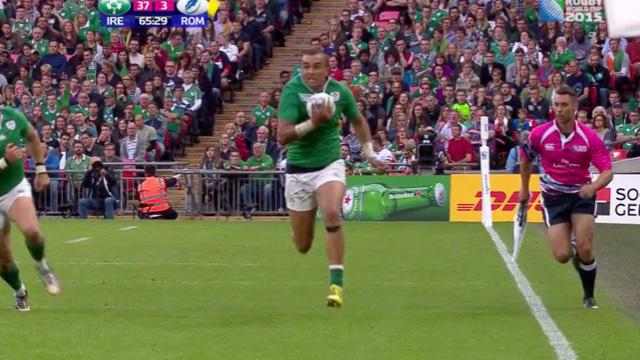 RÉSUMÉ VIDÉO. L'Irlande récite son rugby contre la Roumanie (44-10)
