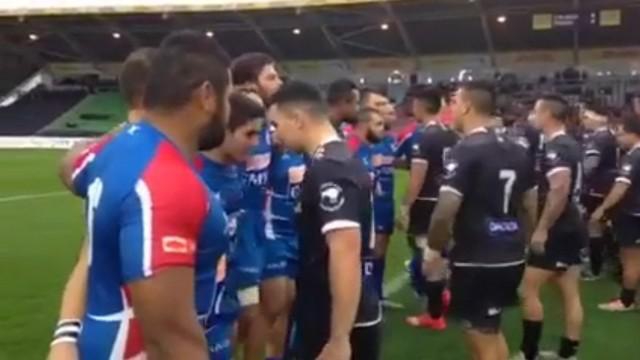 VIDEO. L'équipe de France militaire décroche la 3e place de la Coupe du monde après un haka très intense