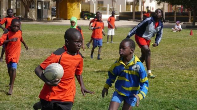 Au Sénégal, le développement du rugby passe par les jeunes.