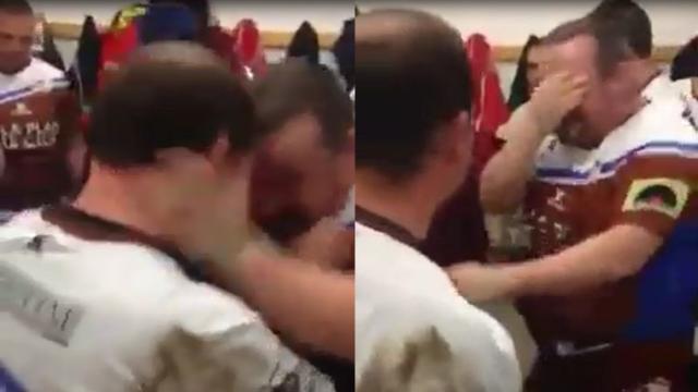 Rugby amateur : le Racing Club Cubzaguais s'échauffe durement.