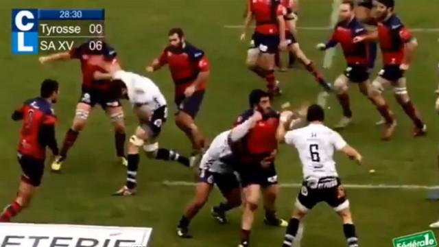 Fédérale 1. Bagarre générale entre Soyaux Angoulême et Tyrosse.