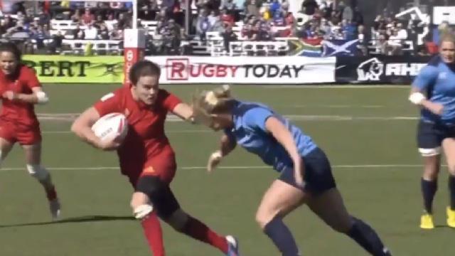 VIDÉO. SEVENS. Les Bleues remportent le tournoi de Las Vegas après un essai à la dernière minute en finale
