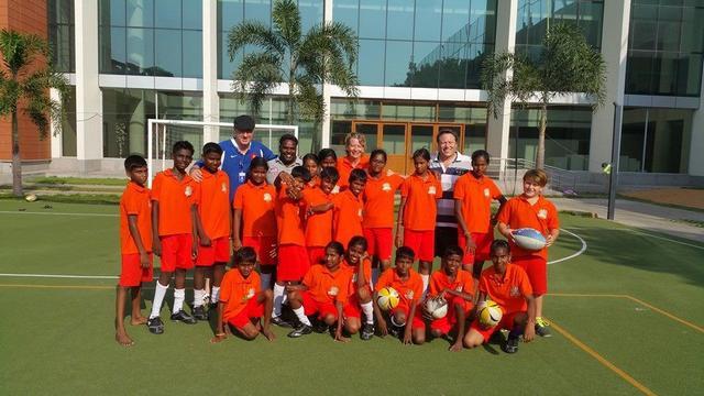 Le Rugby Slums Club Chennai continue d'aider les enfants des bidonvilles  / Rugby Slums Club Chennai