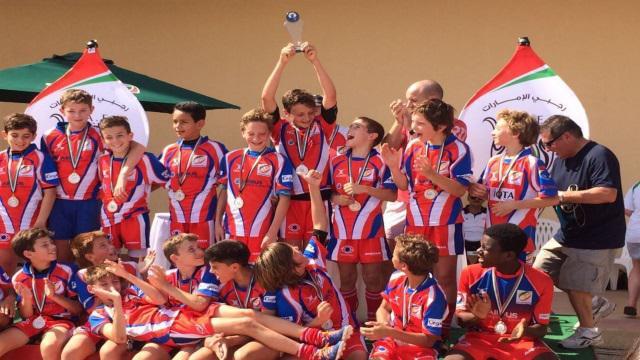 L'école française de rugby à Abu Dhabi.