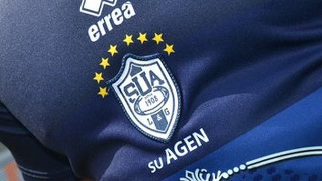 Top 14 - Un maillot collector pour Agen face à Toulon. Crédit photo : Twitter @agen_rugby