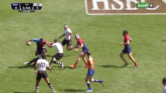 VIDÉO. London 7s. La France explose contre les Fidji en 1/4 de finale (40-7)