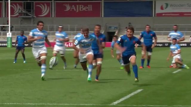 France U20. Antoine Dupont s'arrache face à l'Argentine.