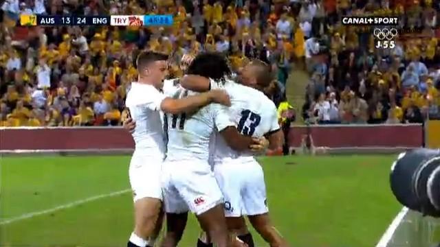 L'Angleterre a pris sa revanche sur l'Australie.