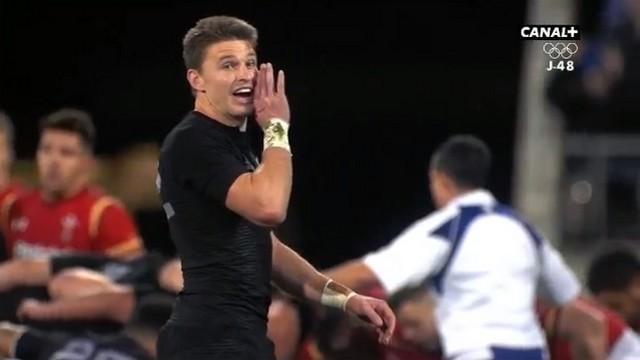 Beauden Barrett a pesé sur la rencontre face au Pays de Galles.