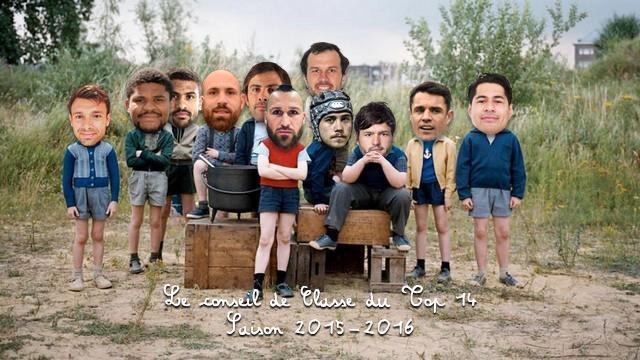 INSOLITE. Le conseil de classe du Top 14, promotion 2016