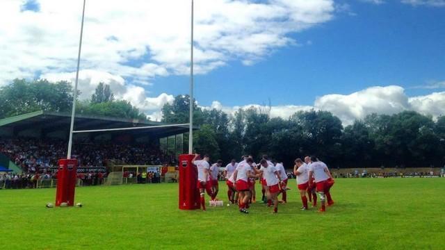 Lombez-Samatan jouera en Fédérale 1 l'an prochain. Crédit photo : Lombez Samatan Club Rugby Officiel