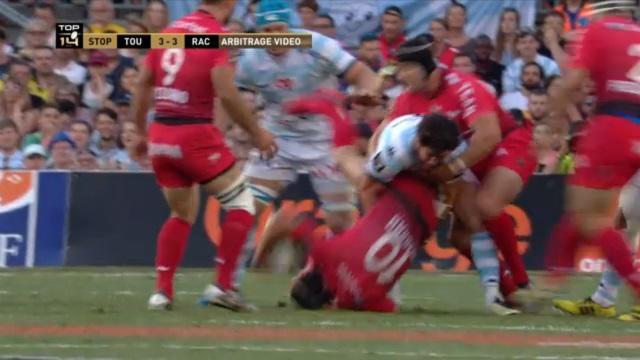 Finale Top 14 : les explications de Mathieu Raynal sur le carton rouge de Maxime Machenaud