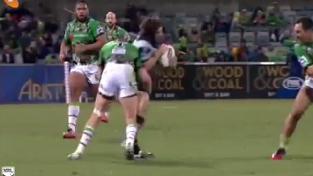 Le caramel de Jack Wighton sur Jake Granville.