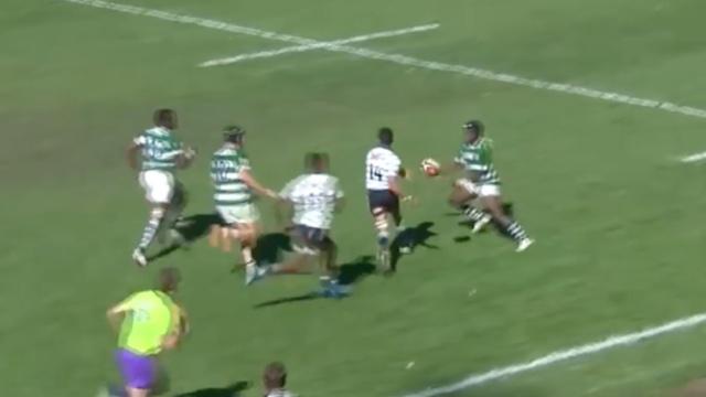 VIDÉO. U18. La superbe passe à l'aveugle d'un jeune joueur sud-africain pour l'essai