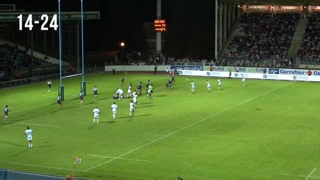 Top 14 - Le Racing a pris la mesure de Bayonne.