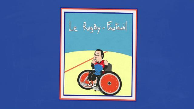 Le rugby-fauteuil aux Jeux Paralympiques.