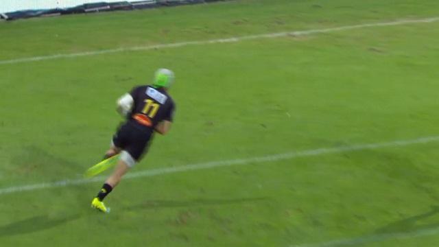 Gabriel Lacroix pour la victoire du Stade Rochelais.