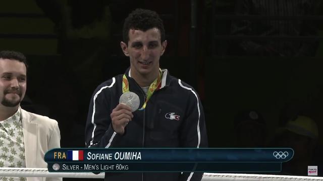 En août dernier, Sofiane Oumiha décrochait l'argent aux JO