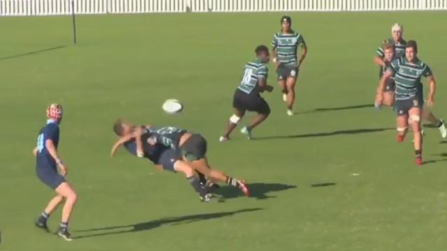 Len Ikitau a tapé dans l'oeil des Brumbies.