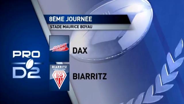 Le résumé de Dax - Biarritz avec Apisai Naqalevu.
