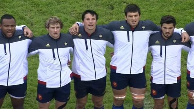Serin et Trinh-Duc avec le XV de France, face à l'Argentine.