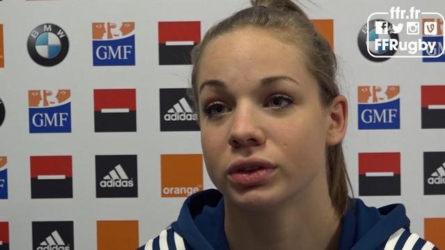 6 nations - Romane Ménager sera titulaire et Marine sur le banc.