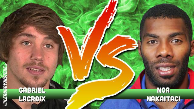 Gabriel Lacroix et Noa Nakaitaci ont des statistiques assez proches.