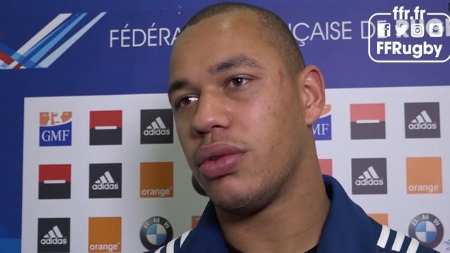Tournoi des 6 Nations - XV de France. Gaël Fickou a fait le boulot au centre face à l'Ecosse.
