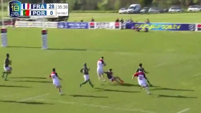 RÉSUMÉ VIDÉO. France U18 roule sur le Portugal et se qualifie pour la finale du Championnat d'Europe