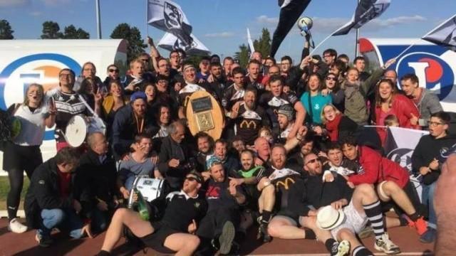 Le Rugby Club Audomarois, champion des Flandres Honneur.
