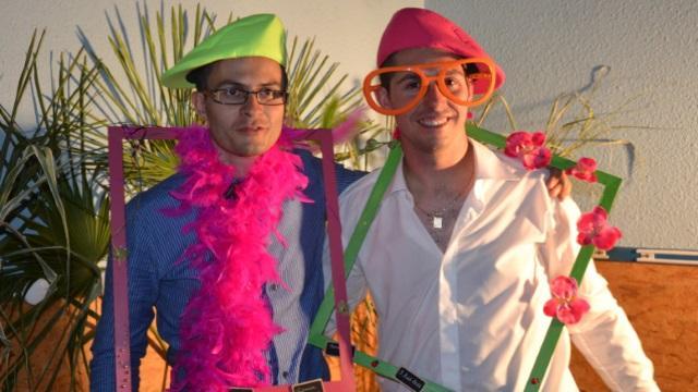 La Barbichouteam avec Fabien et Romain.