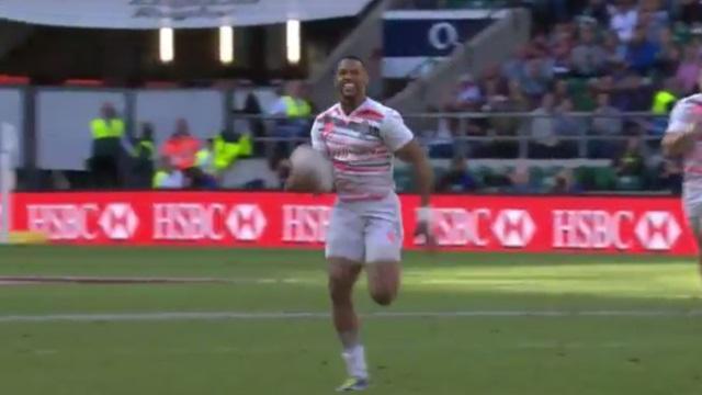 London 7s : l'essai exceptionnel de Dan Norton.