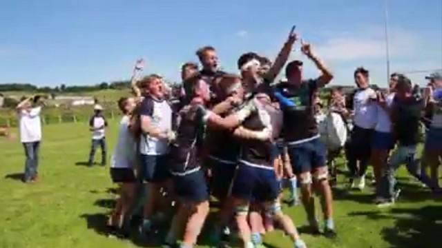 Les jeunes du Rugby Quercy Lot ont laissé éclaté leur joie.