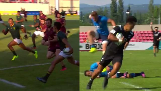  Championnat du monde U20. Les Baby Boks et les Baby Blacks ont régalé.