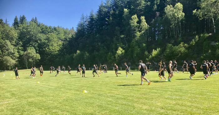 Les Brivistes ont travaillé dur cet été. Crédit photo : Facebook CA Brive Rugby - Officiel