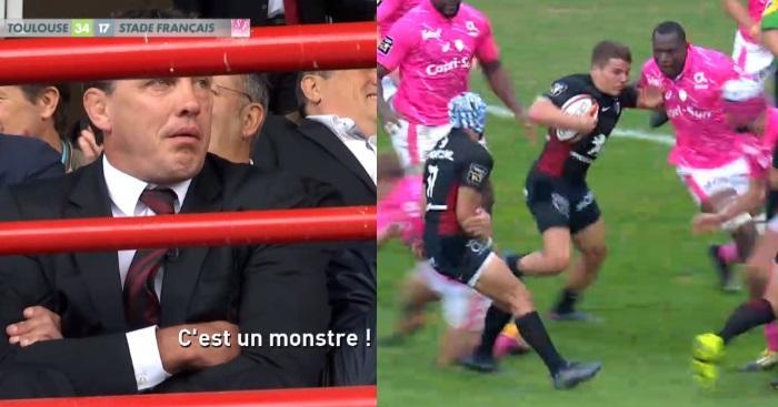 Antoine Dupont est déjà ''un monstre'' avec le Stade Toulousain.