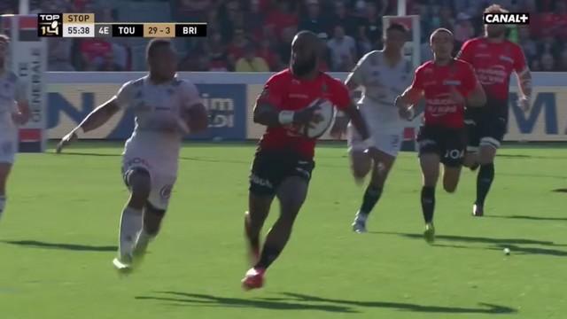 Top 14 - Semi Radradra fait pour l'heure le bonheur de Toulon.