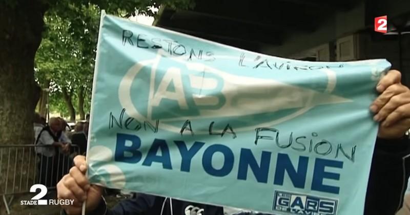 Il y a deux ans, les supporters avaient manifesté contre la fusion entre Biarritz et Bayonne.
