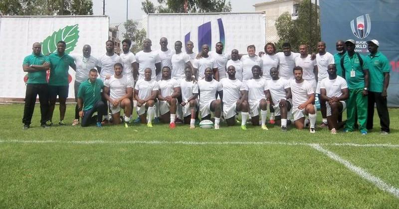 Les éléphants de la Côte d'Ivoire sont prêts à en découdre. Crédit photo : Facebook Federation Ivoirienne de Rugby