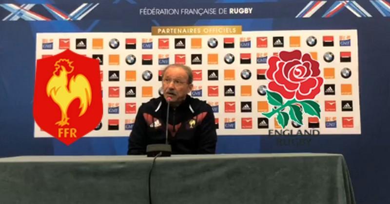 6 Nations - Jacques Brunel commente la composition du XV de France face à l'Angleterre.