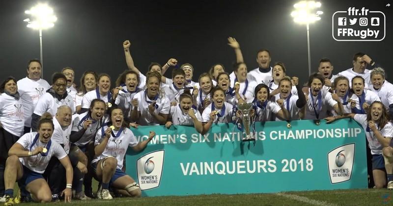 6 Nations féminin. Les Bleues ont remporté le Tournoi.
