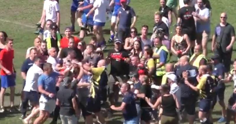 Bagarre en finale après le coup de sifflet final.